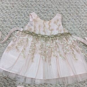 Couture Princess Pink Baby Dress